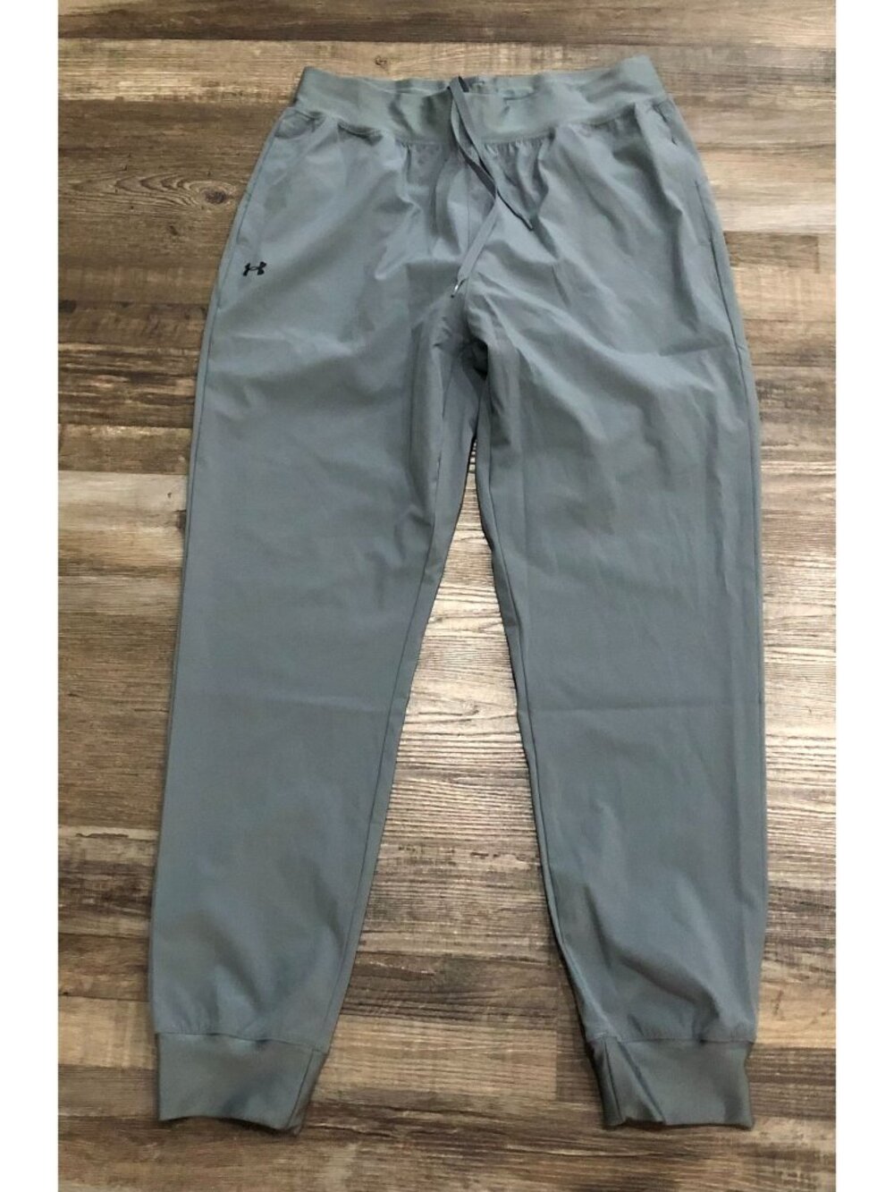 Under Armour Womens Medium Light Blue Gray Athletic Jogger Joggers
